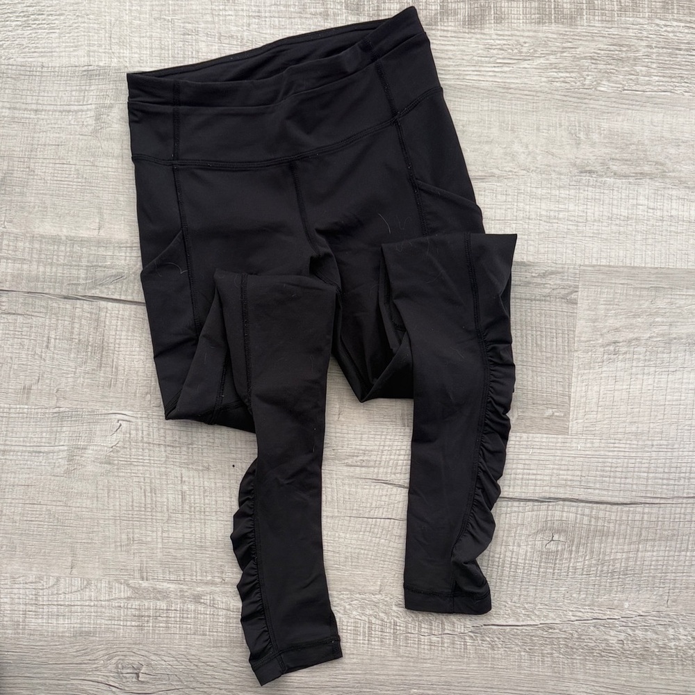 Lululemon Black Leggings Size 4